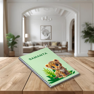 Wildlife Themed Notebook with Name