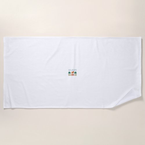 Wildlife Warrior Beach Towel