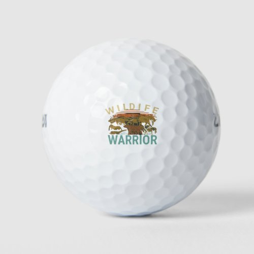 Wildlife Warrior Golf Balls