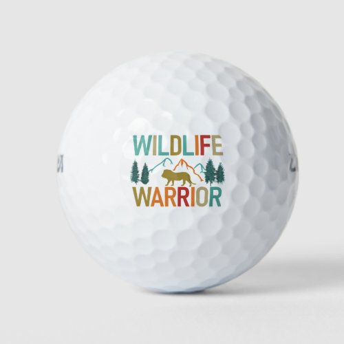 Wildlife Warrior  Golf Balls