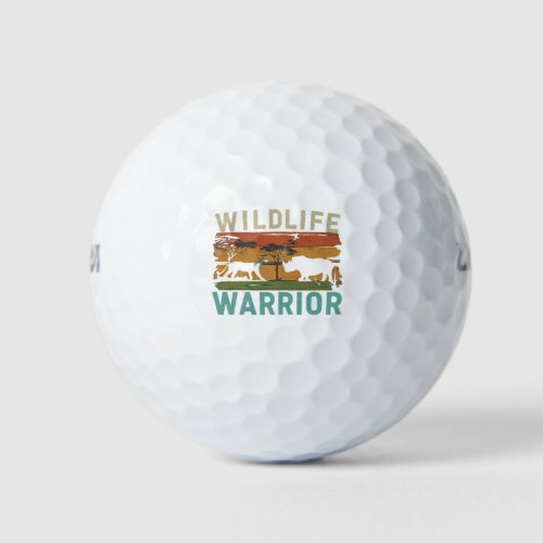 Wildlife Warrior Golf Balls