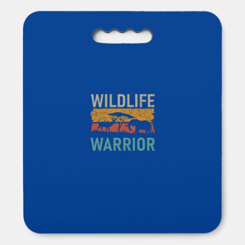 Wildlife Warrior  Seat Cushion