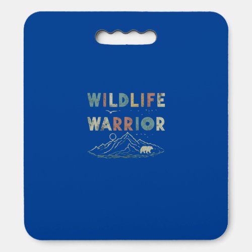 Wildlife Warrior  Seat Cushion