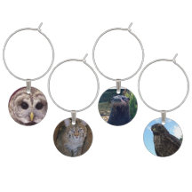 Wildlife Wine Charms