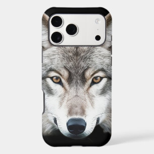 Wildlife Wolves  Wolf Head Animal Art  iPhone 17 Pro Max Case