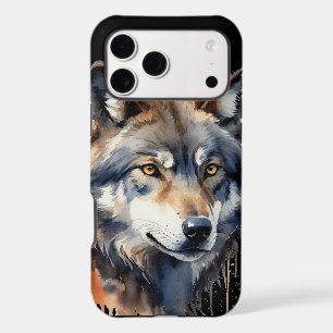 Wildlife Wolves  Wolf Head Animal Art  iPhone 17 Pro Max Case