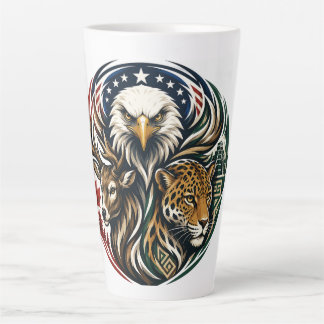 Wildlife World Unity Football Animal Art 2026 Latte Mug