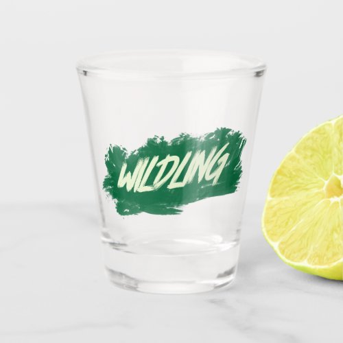 Wildling Brushstroke Shot Glass