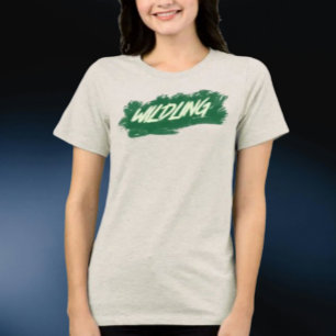 Wildling Brushstroke Typography Shirt