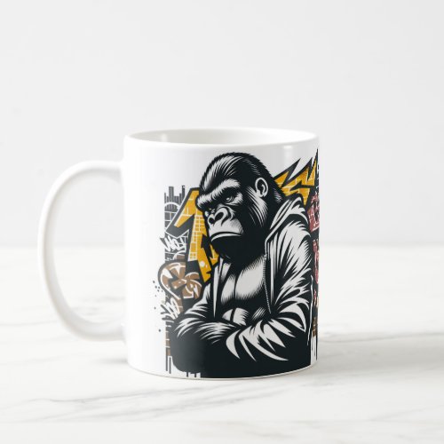 Wildly Cool Gorilla Mug