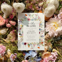 Wildly in Love Wildflower Bridal Shower
