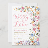 Wildly in Love Wildflower Garden Bridal Shower
