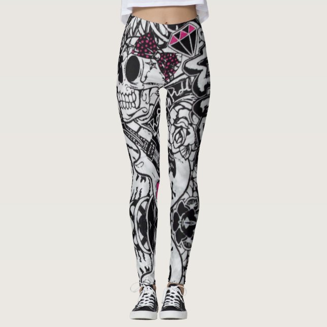 Wildly Rock and Roll Leggings (Front)