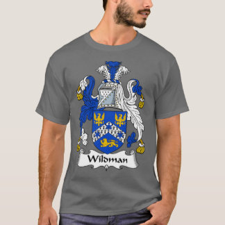 Wildman Coat of Arms Family Crest  T-Shirt