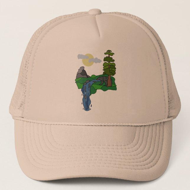Wildnis  trucker hat (Front)