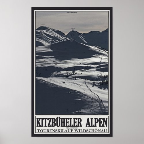 Wildschnau _ Alpine Touring Poster