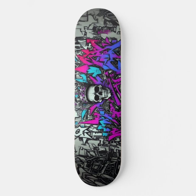Wildstyle Graffiti 3 Skateboard (Front)
