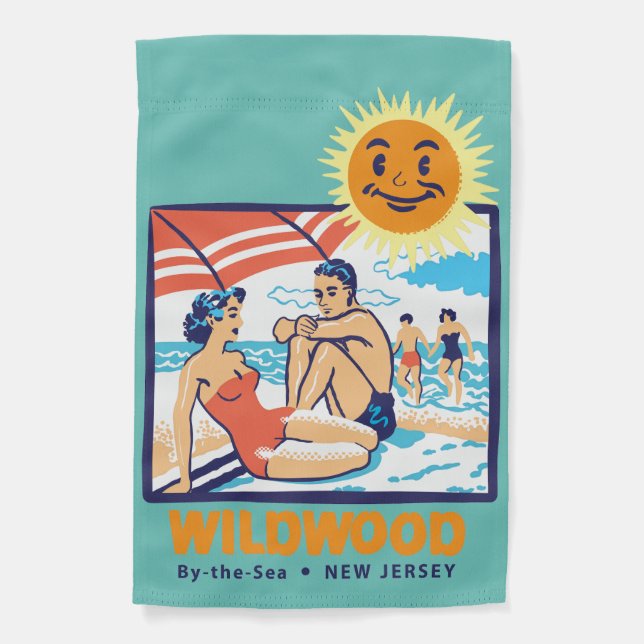Wildwood By the Sea Flag (Front)