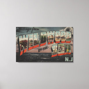 Wildwood-by-the-Sea, New Jersey 3 Canvas Print
