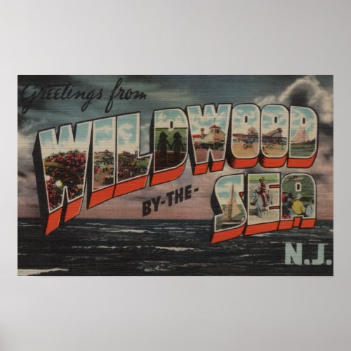 Wildwood_by_the_Sea New Jersey 3 Poster