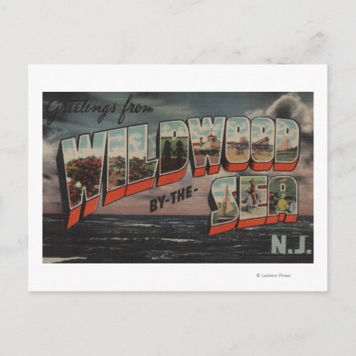 Wildwood_by_the_Sea New Jersey Postcard