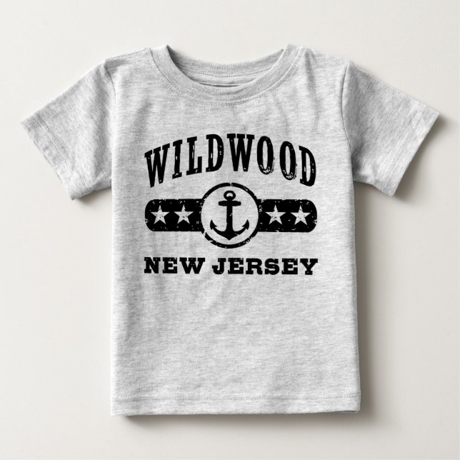 Wildwood New Jersey Baby T-Shirt (Front)