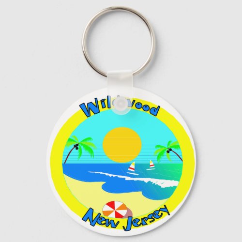 Wildwood New Jersey Keychain