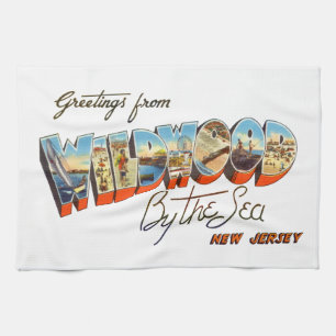 Wildwood New Jersey Kitchen Towel
