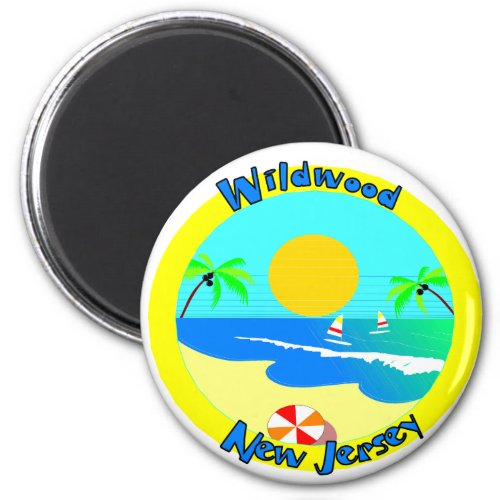 Wildwood New Jersey Magnet