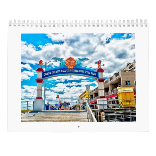 Wildwood New Jersey Photo Calendar Zazzle com