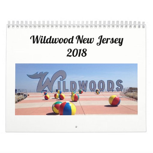 Wildwood New Jersey Photo Calendar Zazzle