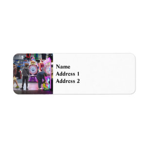 Wildwood NJ Boardwalk Arcade Label