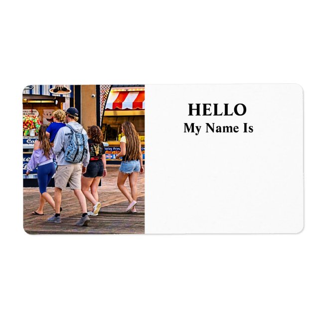 Wildwood NJ – Boardwalk Bakery Label (Front)