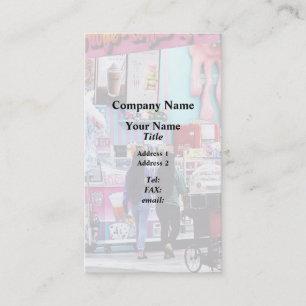 Wildwood NJ – Candy Shop Business Card