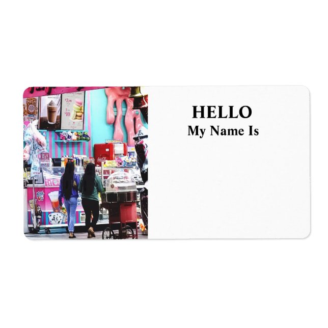 Wildwood NJ – Candy Shop Label (Front)
