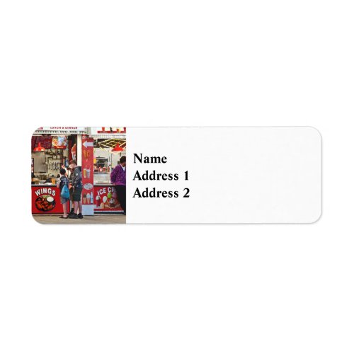 Wildwood NJ – Food Stand Label