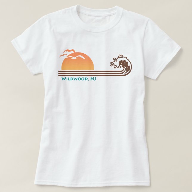Wildwood NJ T-Shirt (Design Front)