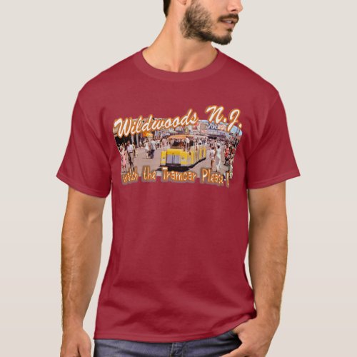 WILDWOODS NJ BY EKLEKTIX BEACH WEAR T_Shirt