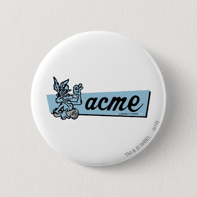 WILE E. COYOTE™ Acme 4 Button (Front)