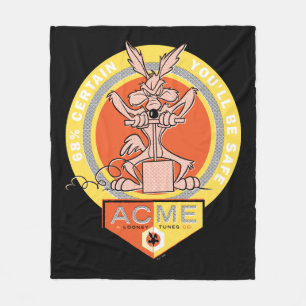WILE E. COYOTE™ Acme - 68% Certain You'll Be Safe  Fleece Blanket