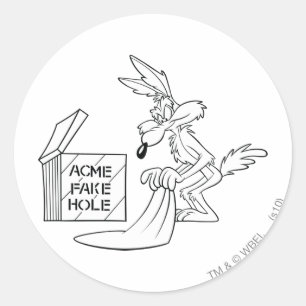WILE E. COYOTE™ Acme Products 7 Classic Round Sticker