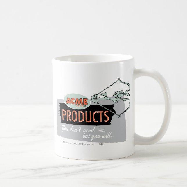 WILE E. COYOTE™ Acme Products 9 Coffee Mug (Right)
