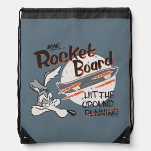 WILE E. COYOTE™ ACME Rocket Board Drawstring Bag