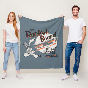 WILE E. COYOTE™ ACME Rocket Board Fleece Blanket