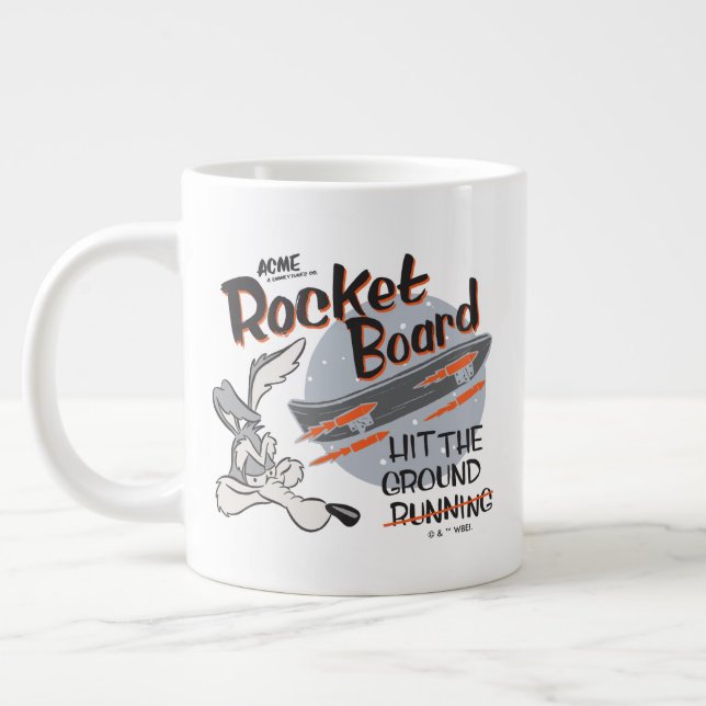 WILE E. COYOTE™ ACME Rocket Board Giant Coffee Mug (Left)