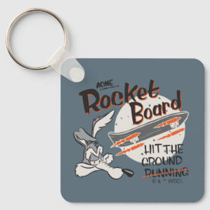 WILE E. COYOTE™ ACME Rocket Board Keychain