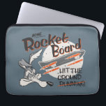 WILE E. COYOTE™ ACME Rocket Board Laptop Sleeve<br><div class="desc">LOONEY TUNES™ | Check out this funny ACME product for the Rocket Board, featuring Wile E. Coyote! "Hit the Ground Running"!</div>