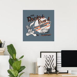 WILE E. COYOTE™ ACME Rocket Board Poster
