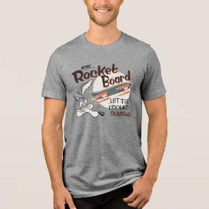WILE E. COYOTE™ ACME Rocket Board Tri-Blend Shirt