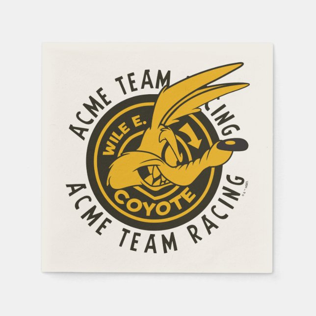 WILE E. COYOTE™ Acme Team Racing Napkins (Front)